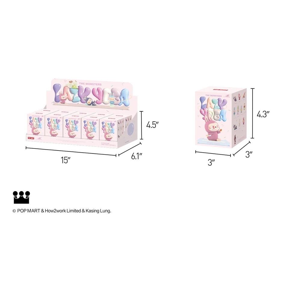 Pop Mart Labubu Lazy Yoga Blind Box Bundle of 3 Sealed - Picture 13 of 14